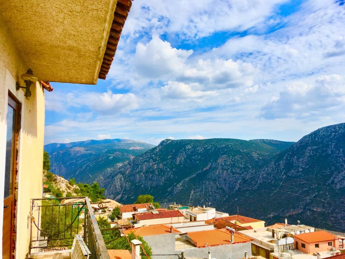 Апартаменты Delphi Celebrity V I P The Navel Of The Earth, Center-Delphi-Penthouse Galaxy&Sky Panoramic View, Harmony&Yoga Экстерьер фото